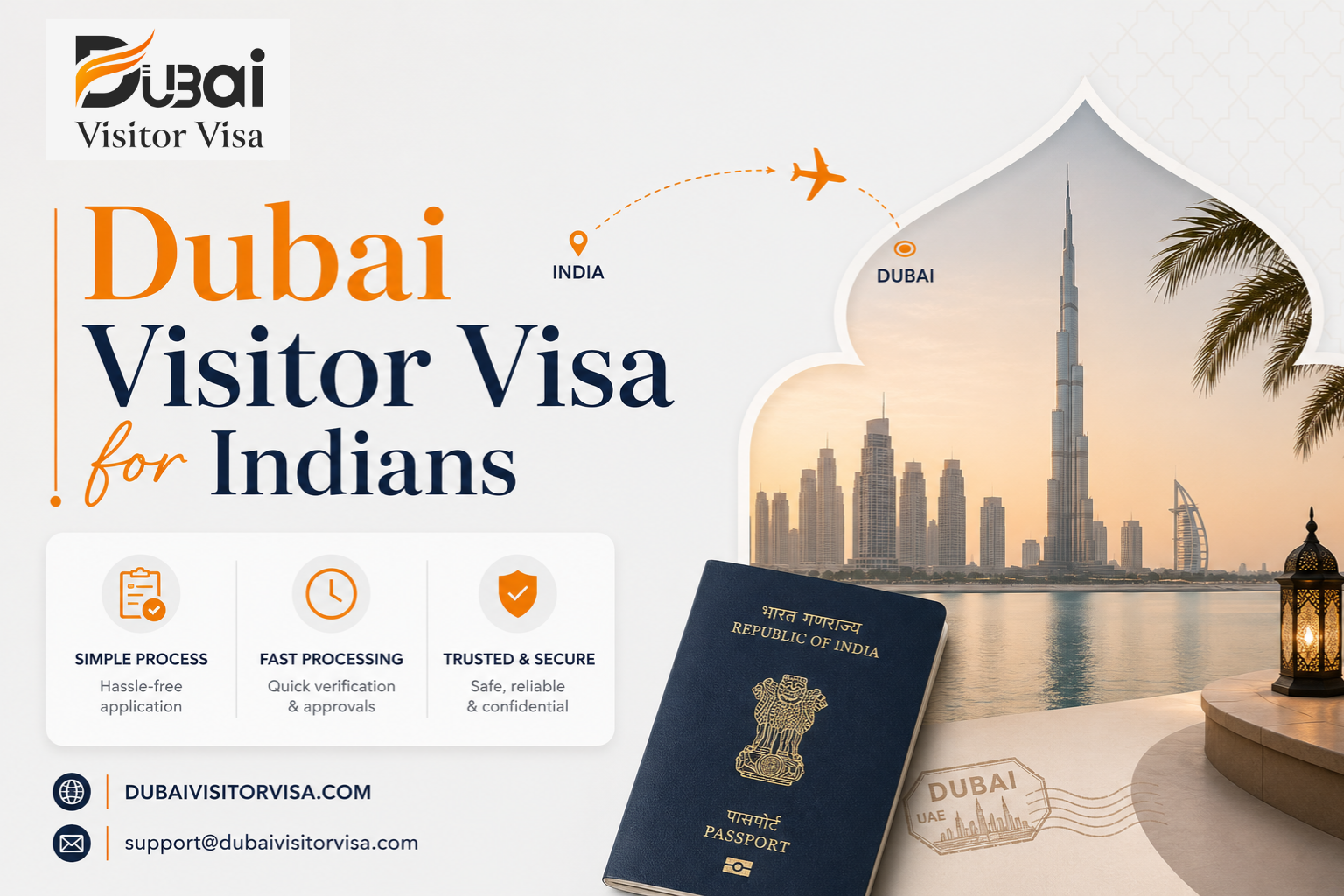 Dubai Visitor Visa From India 2026: All Visa Types & How To Apply