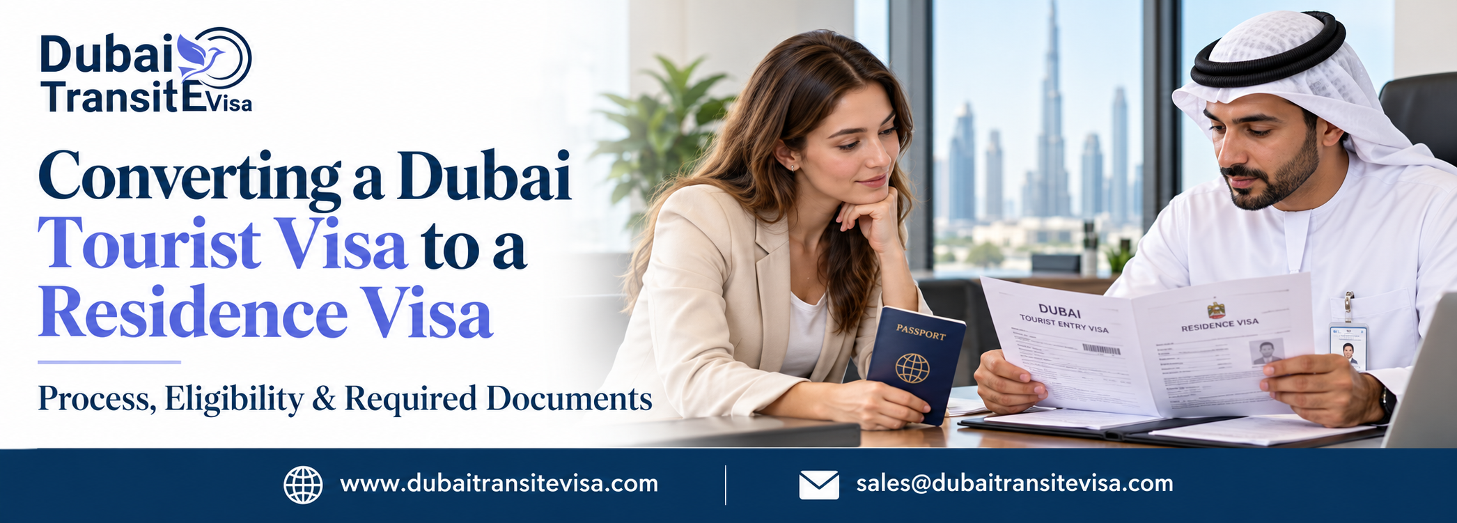 Convert Dubai Tourist Visa to Residence Visa 2026 - Complete Guide