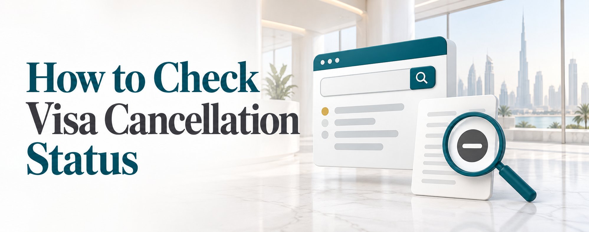 Know Your UAE Visa Cancellation Status Now in 2026