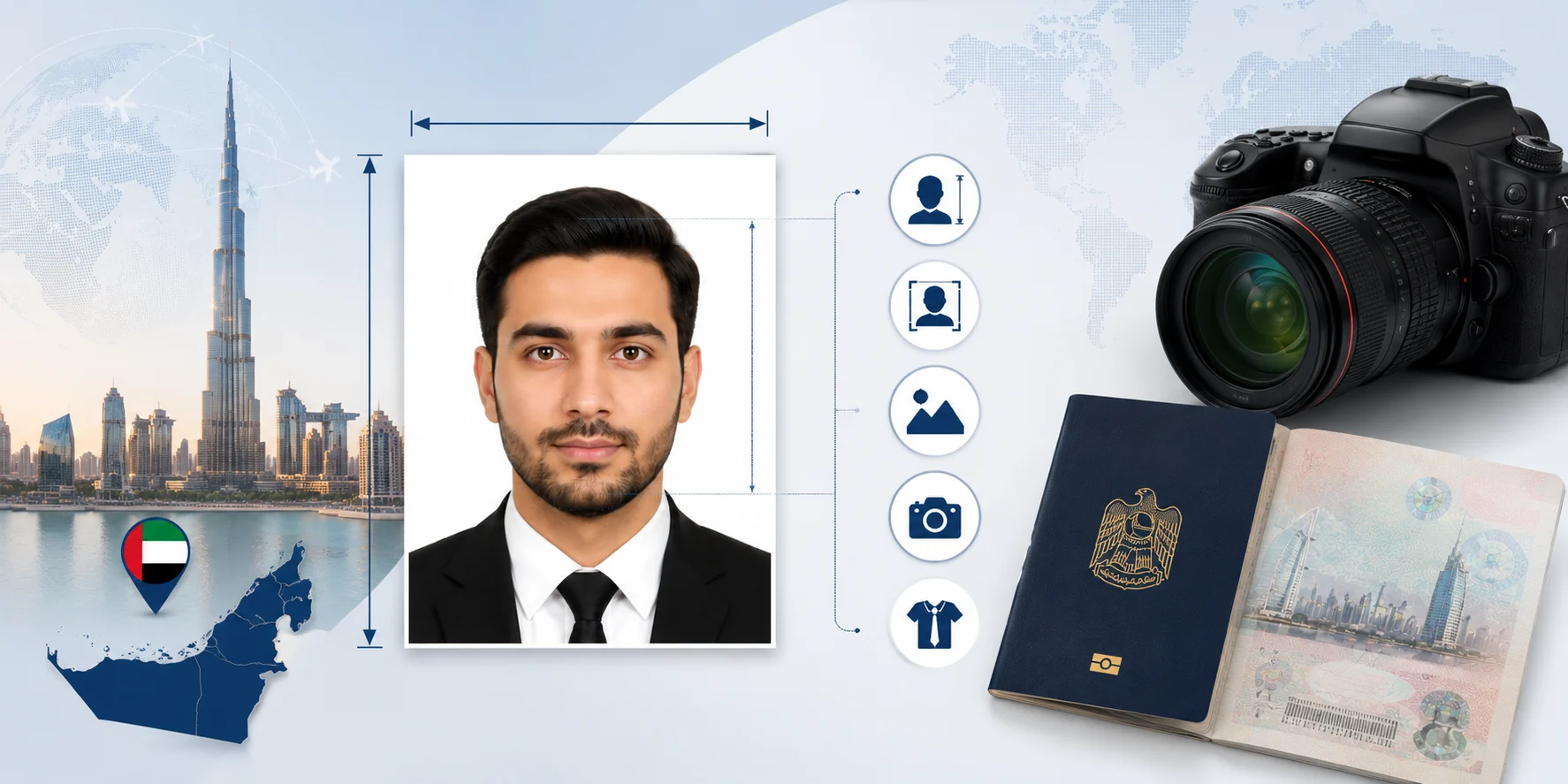 Dubai Visa Photo Size Complete Details