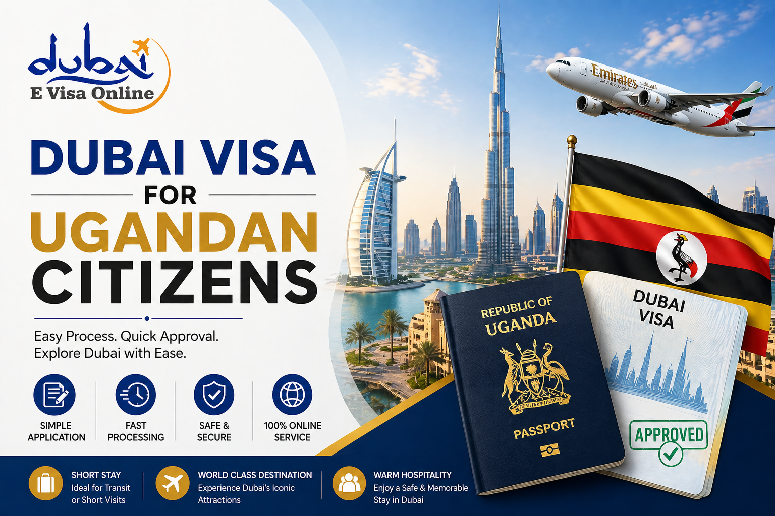 Dubai Visa For Ugandan Citizens | Apply Online, Requirements & Fees