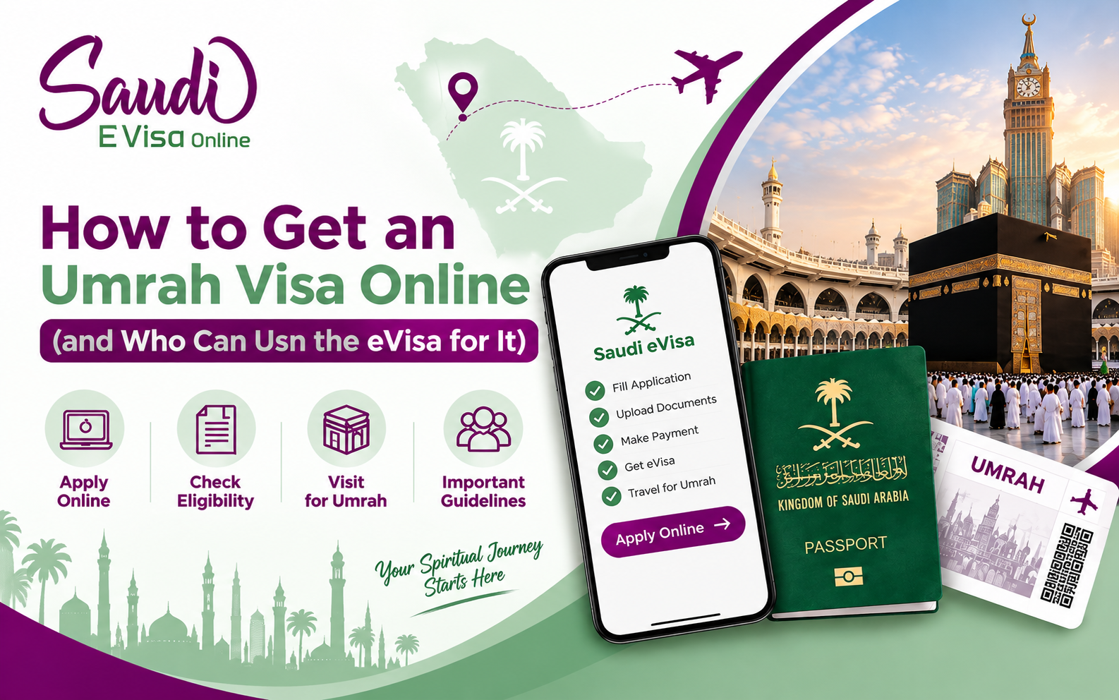 Umrah Visa Online: Apply With the