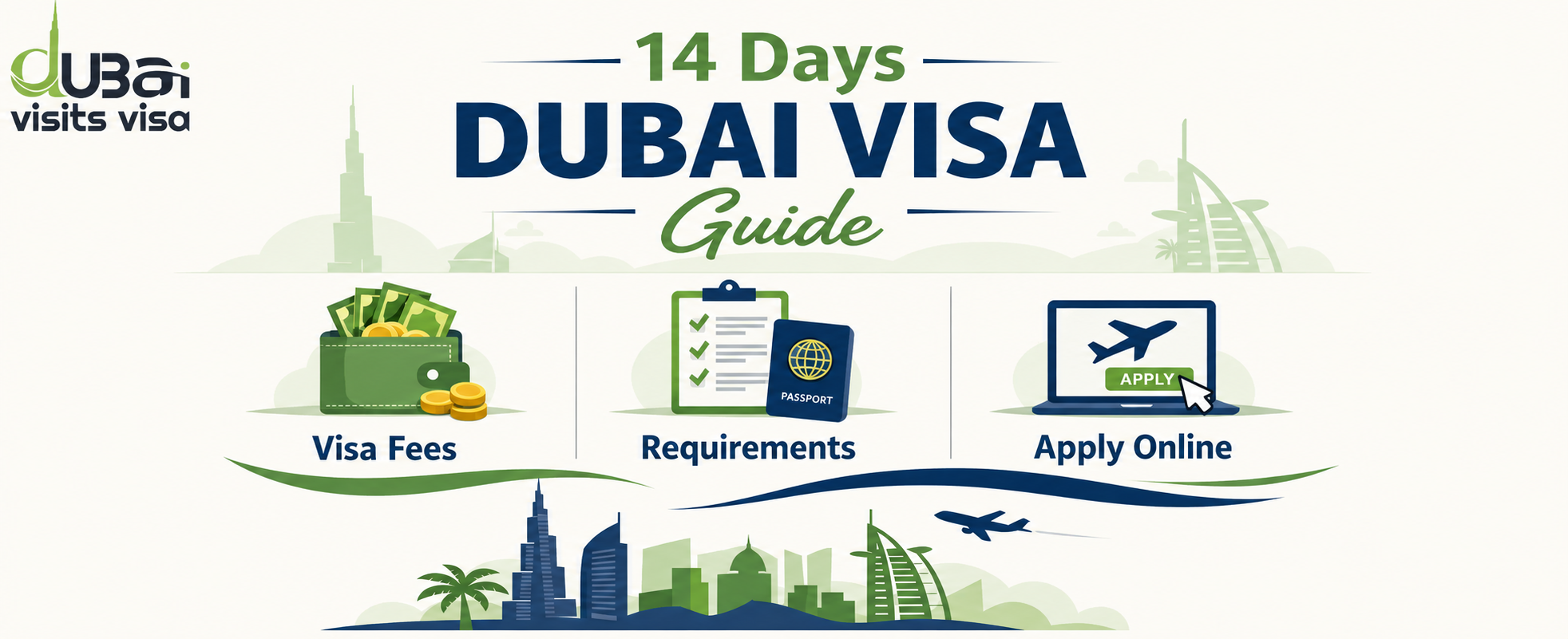 Dubai 14 Day Visa 2026: Price & Rules | Apply Now