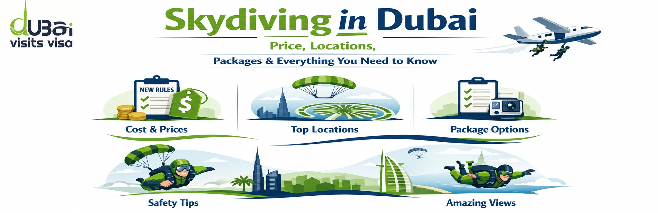 Skydiving in Dubai 2026: Price, Locations Guide