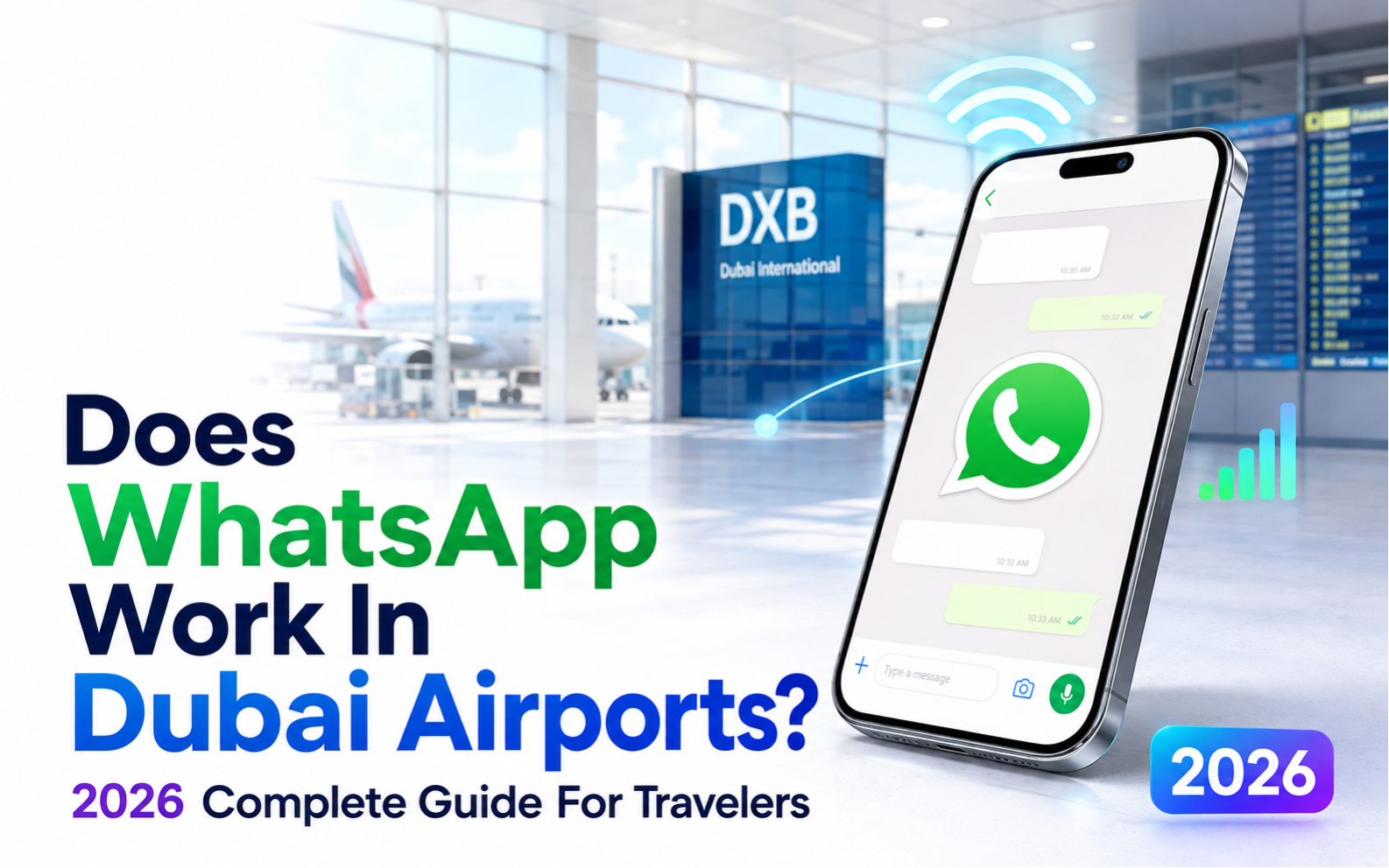 Does Whatsapp Work in Dubai Airports 2026? Rules, Vpns & Alternatives
