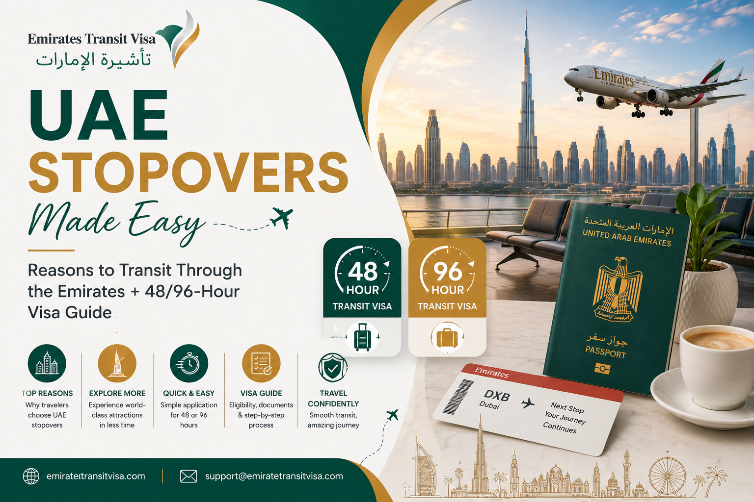 UAE Transit in 2026: 48 | 96-hour Visa, Best Things to Do & Tips
