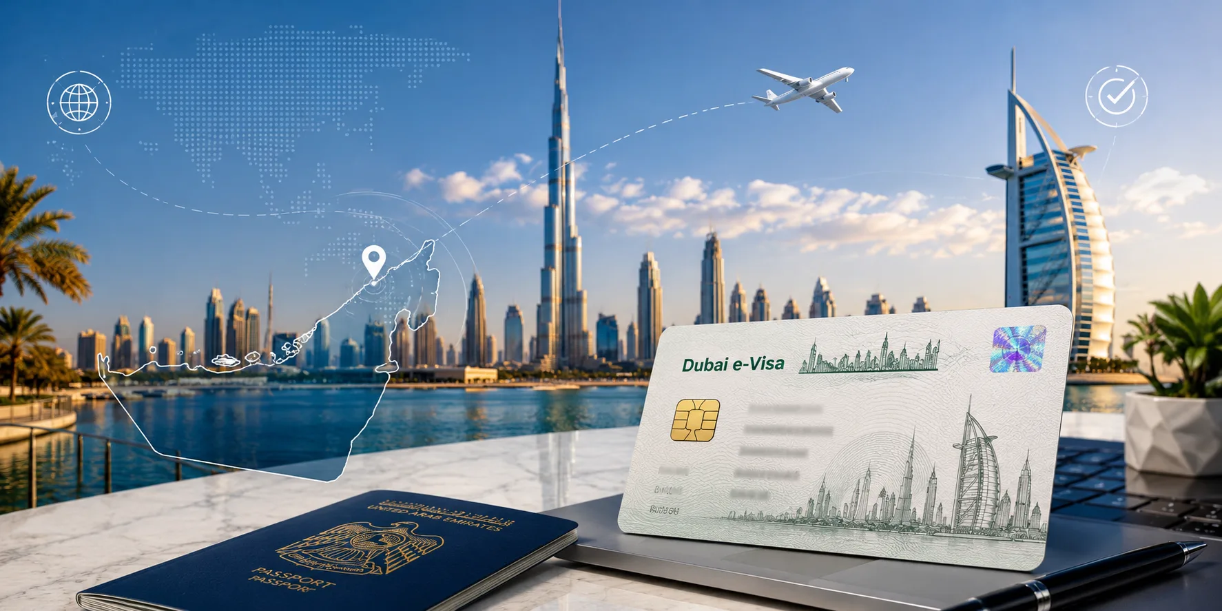 Dubai eVisa online application and tourist visa guide