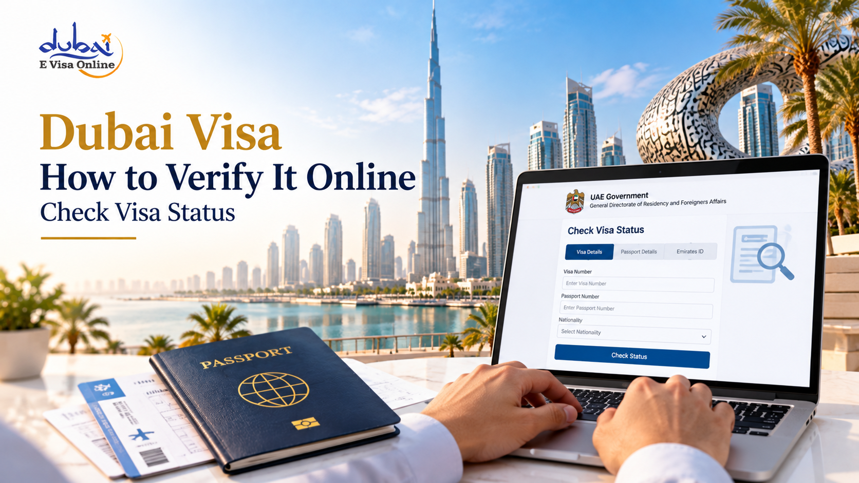 Dubai Visa: How to Verify It Online & Check Visa Status