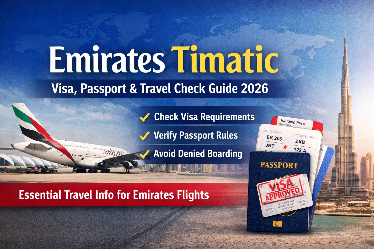 Emirates Timatic: Visa, Passport & Travel Check Guide