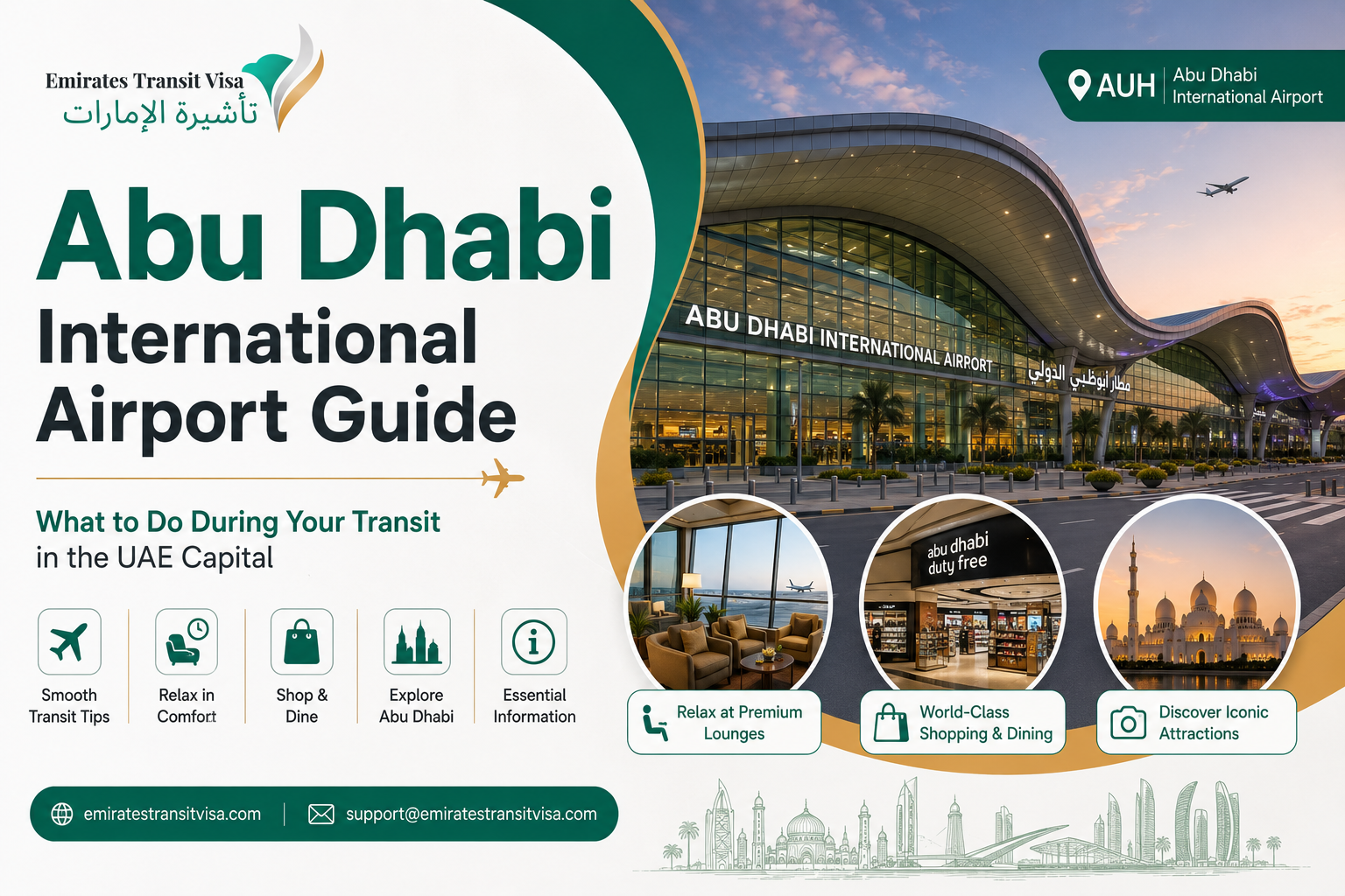 Abu Dhabi International Airport 2026 Guide | Things to Do During Transit
