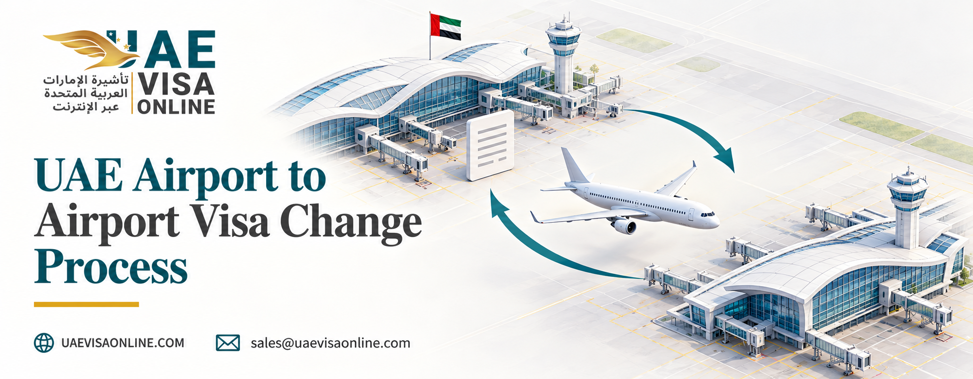 Airport to Airport Visa Change UAE