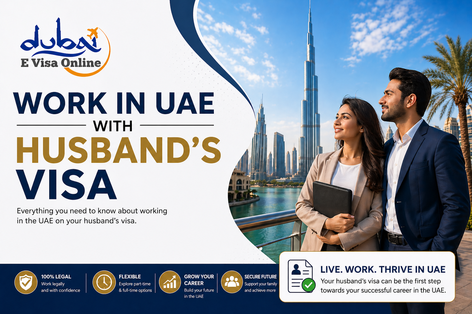 Husband Visa Uae 2026 - Sponsorship Rules, Application Process & Fees
