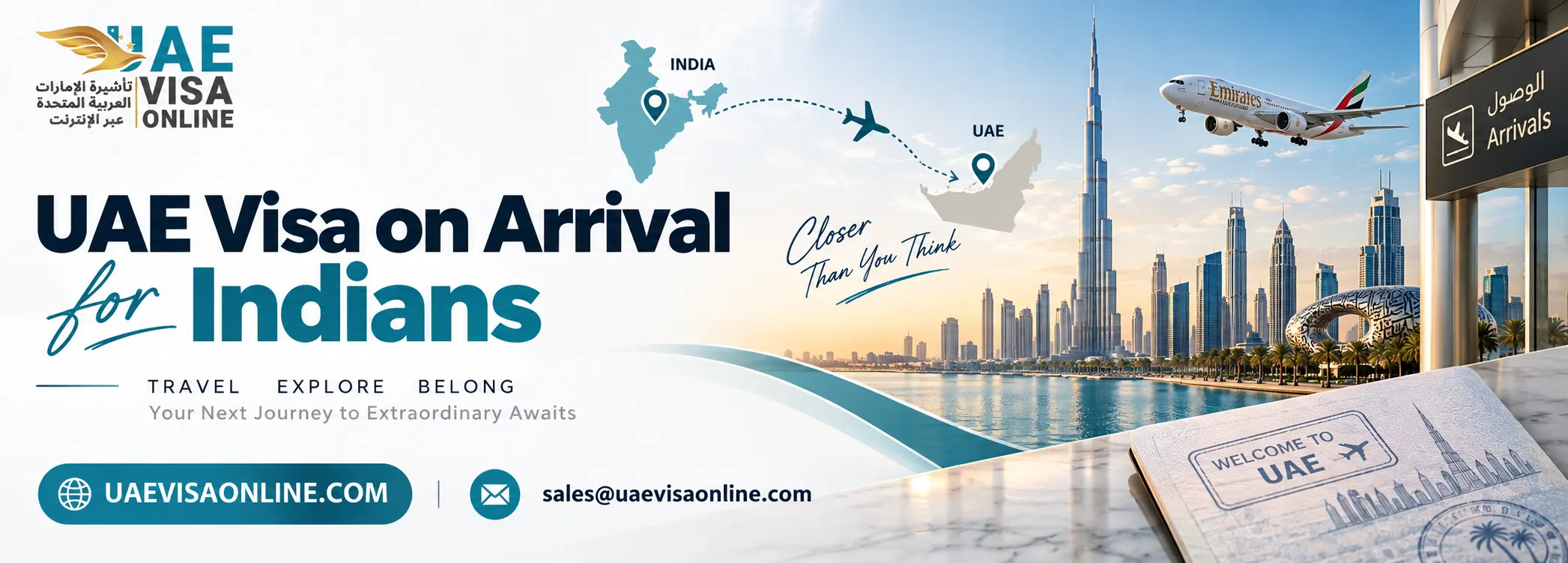 UAE Visa on Arrival for Indians with Us Visa: Guide 2024