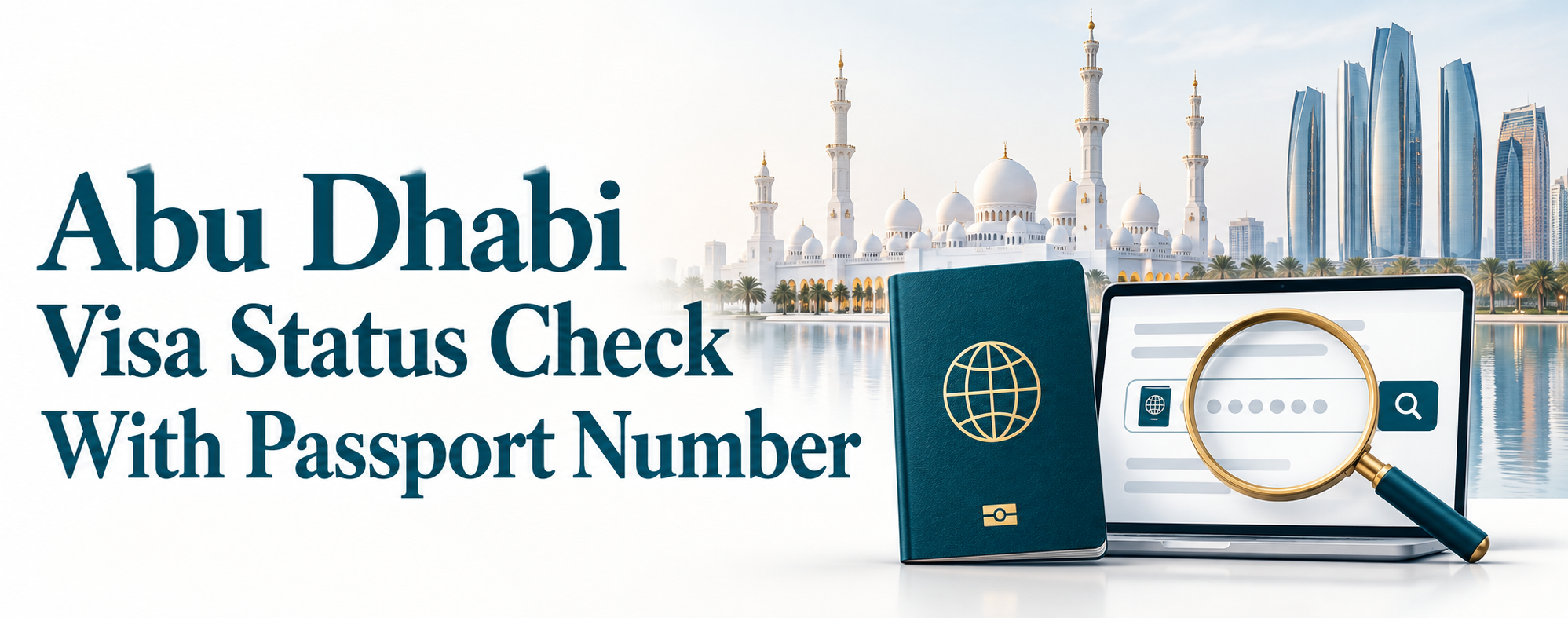 Abu Dhabi Visa Status Check with Passport Number Complete Guide