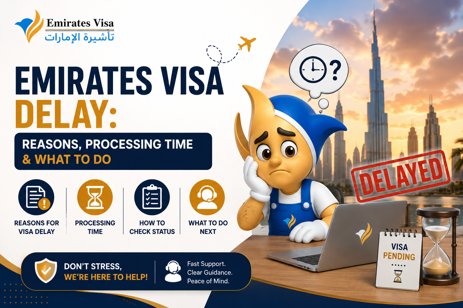 Emirates Visa Delay: Reasons, Timeline & Fix