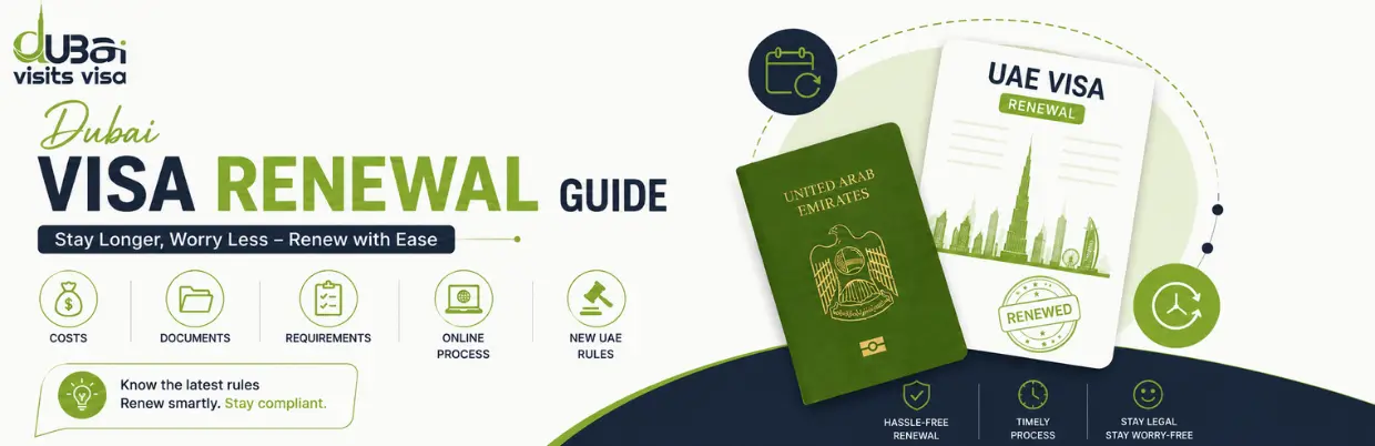 Dubai Visa Renewal | Full 2026 Guide | Start Your Renewal