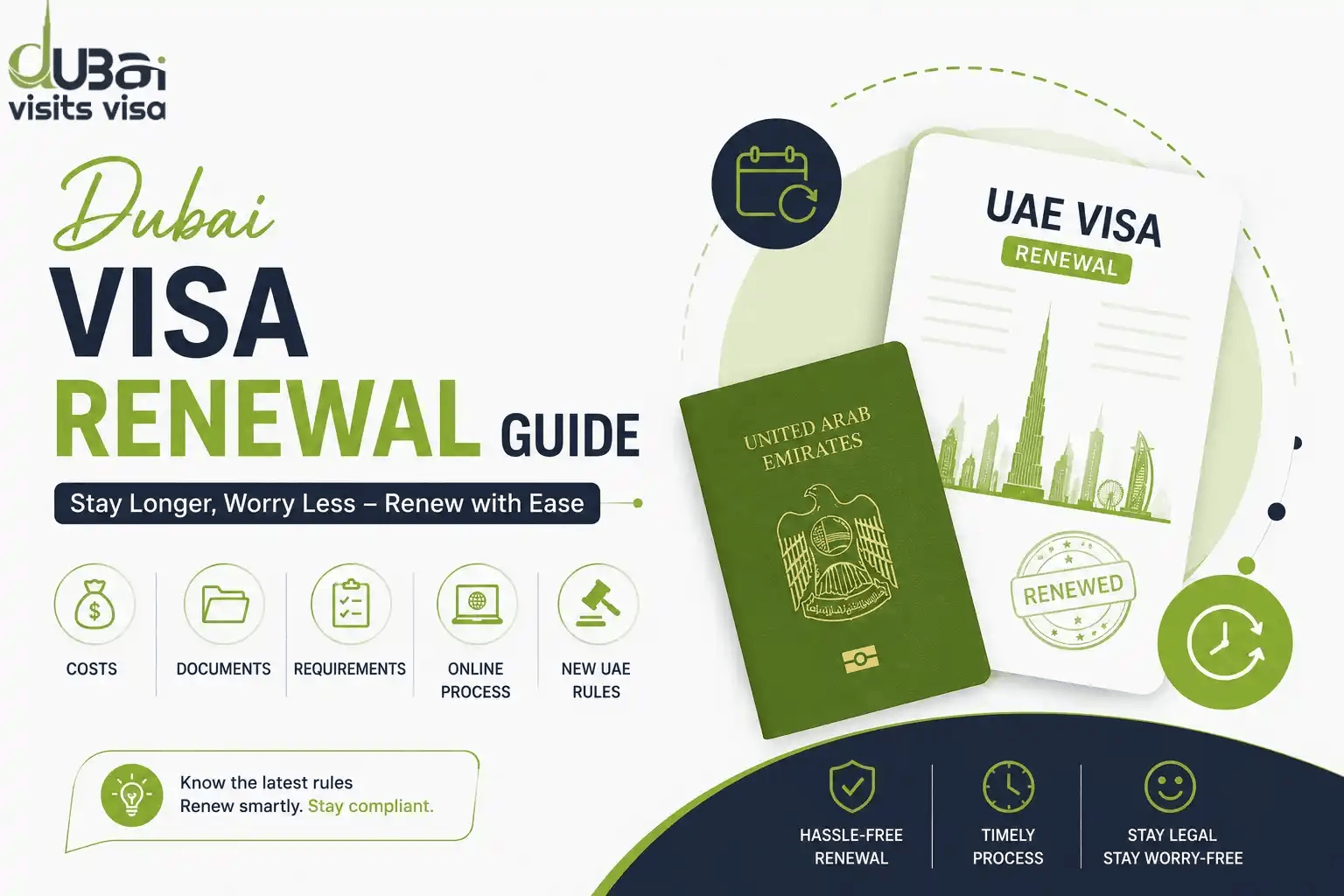 Dubai Visa Renewal | Full 2026 Guide | Start Your Renewal