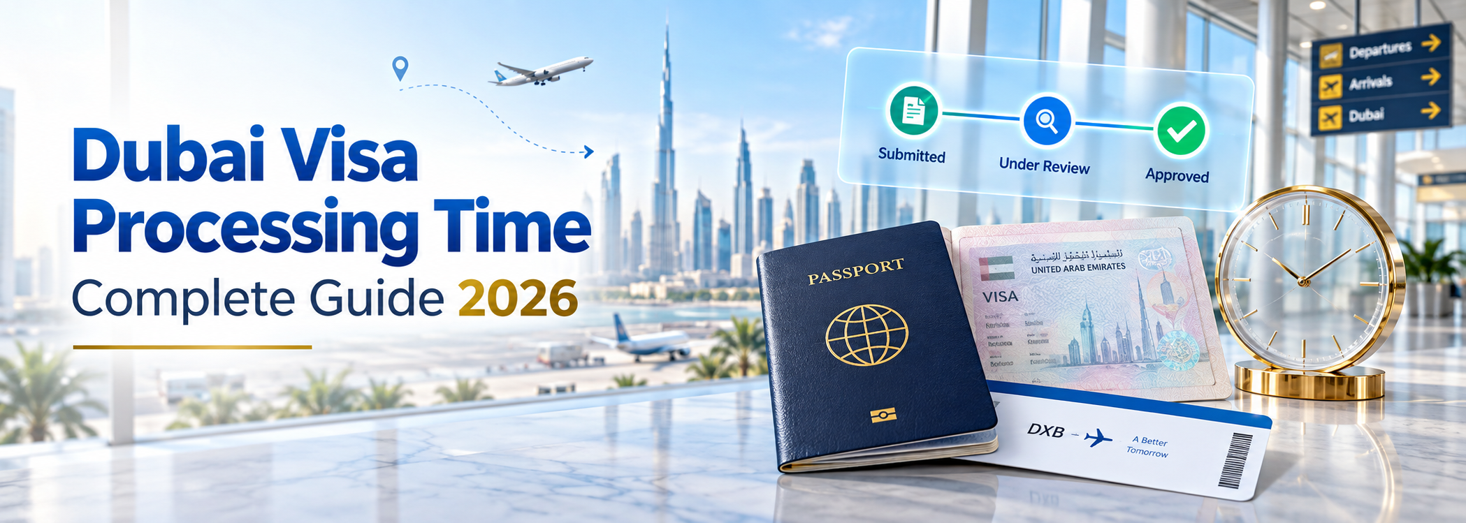 Dubai Visa Processing Time- How Long Does It Take?