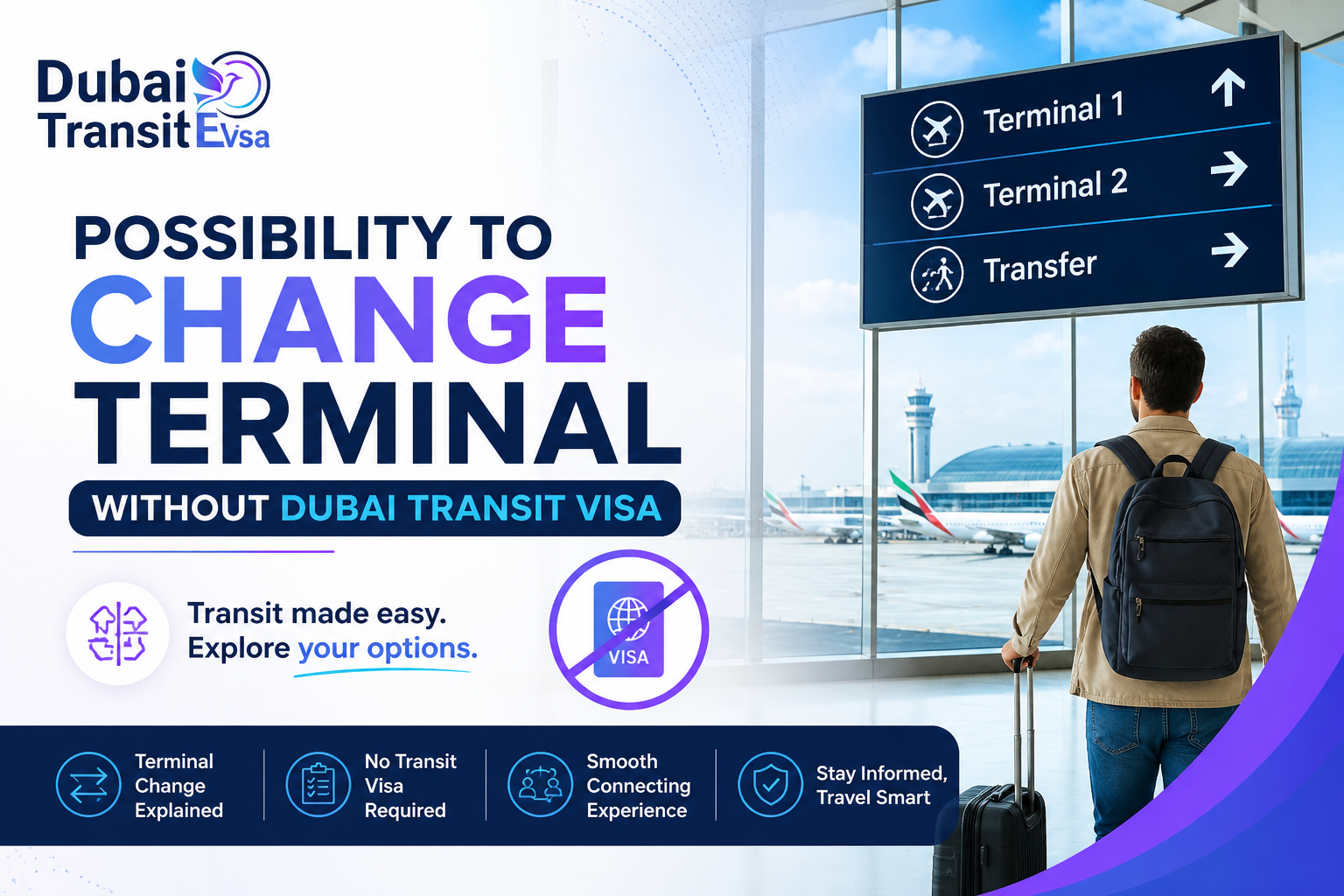 Dubai Airport Terminals & Transit Visa 2026 - Complete Dxb Transit Guide