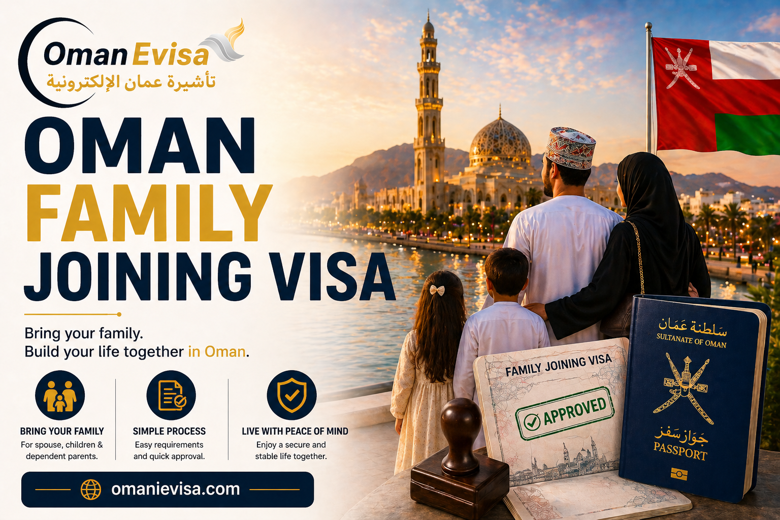 Oman Family Joining Visa 2026 | Requirements, Documents & Apply Online