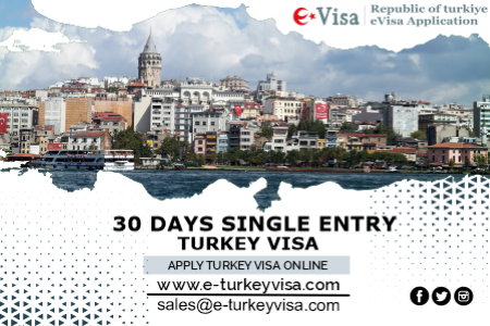 30 Days Single Entry Turkey Visa
