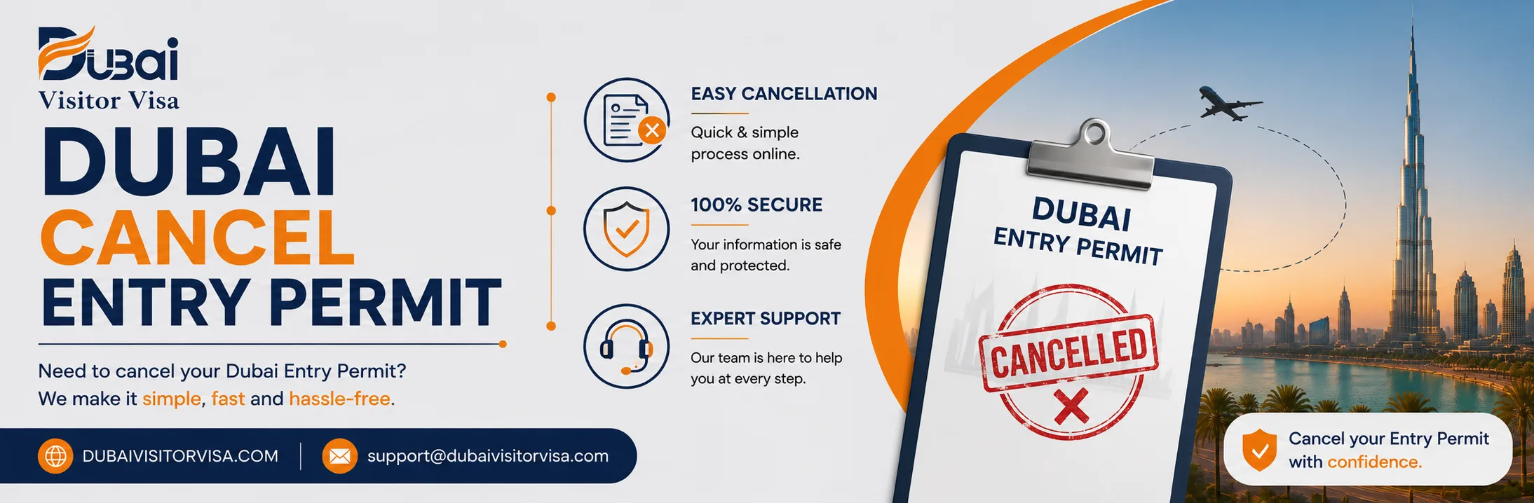 Cancel Dubai Entry Permit Online - Step-by-step Guide 2026