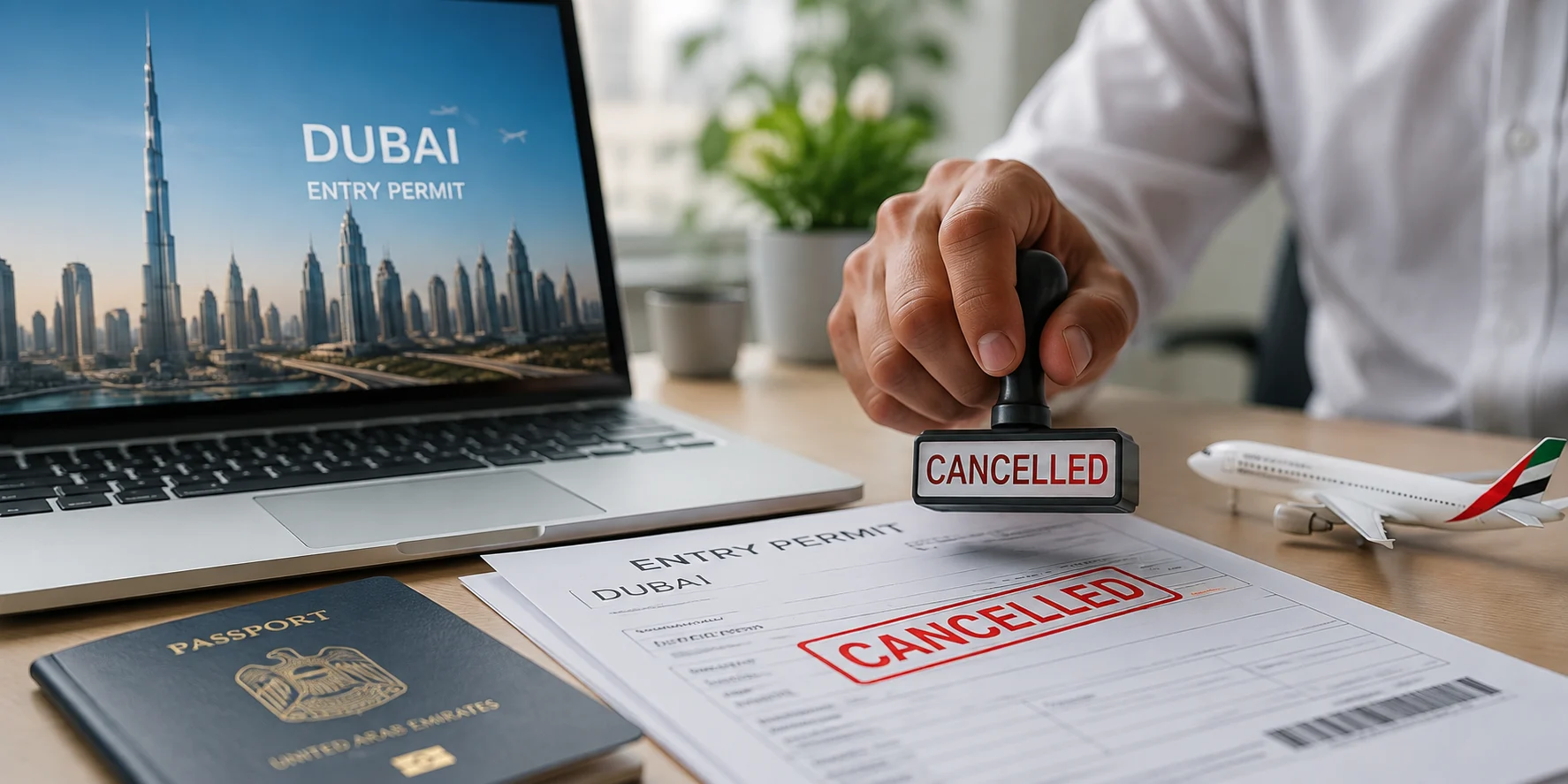Cancel Dubai Entry Permit Guide