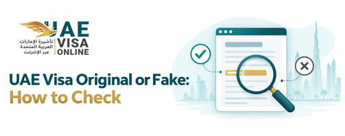 UAE Visa Original or Fake 2026 | How to Check & Verify Online