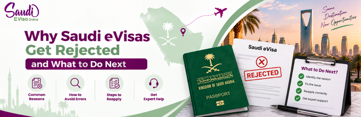 Saudi eVisa Rejected?