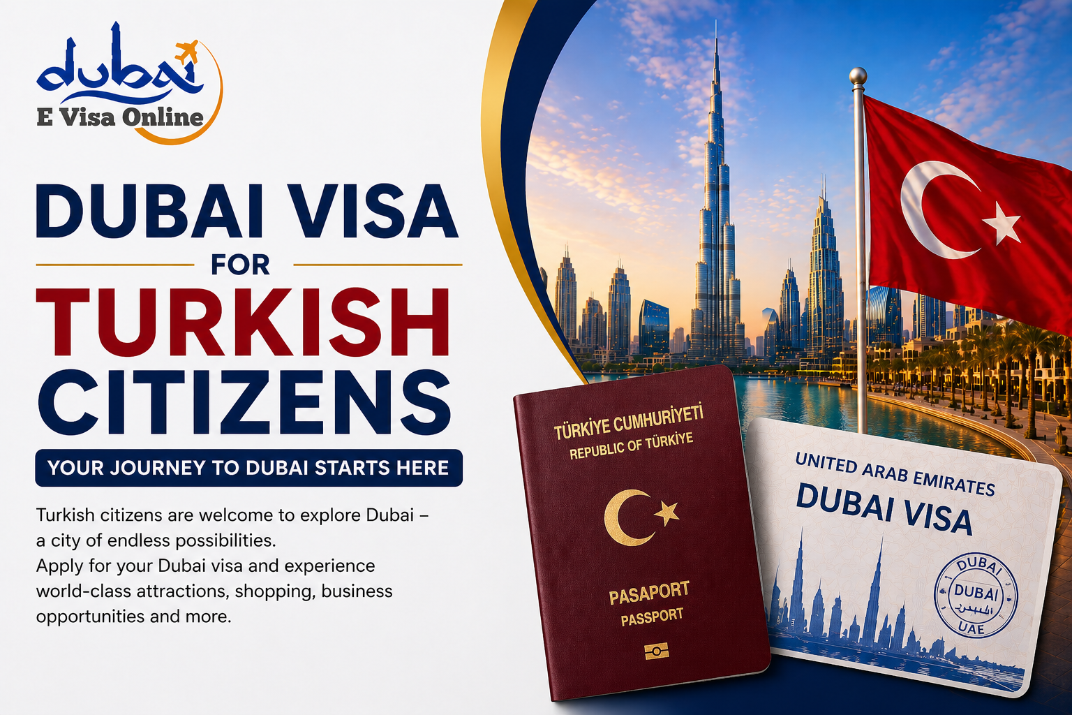 Dubai Visa For Turkish Citizens | Requirements, Fees & Apply Online