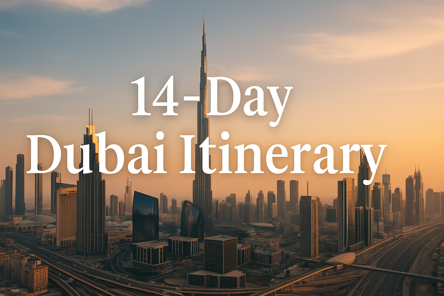 Dubai Itinerary 14 Days Guide