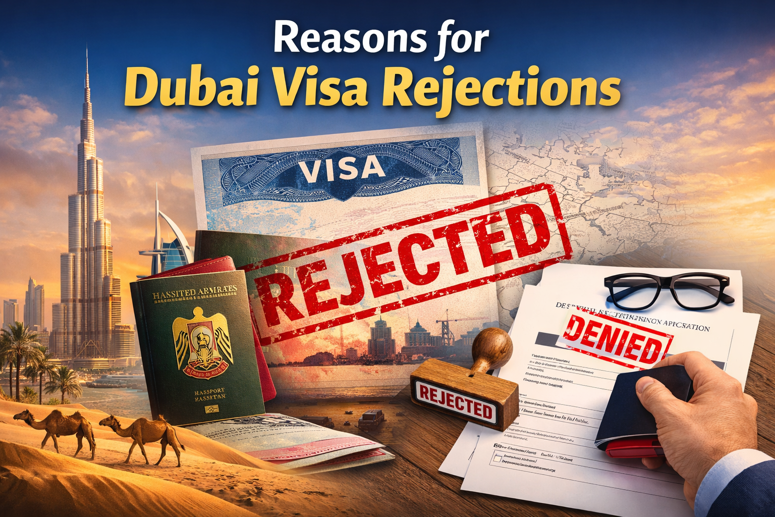 Dubai Visa Rejection Reasons & How To Reapply Successfully