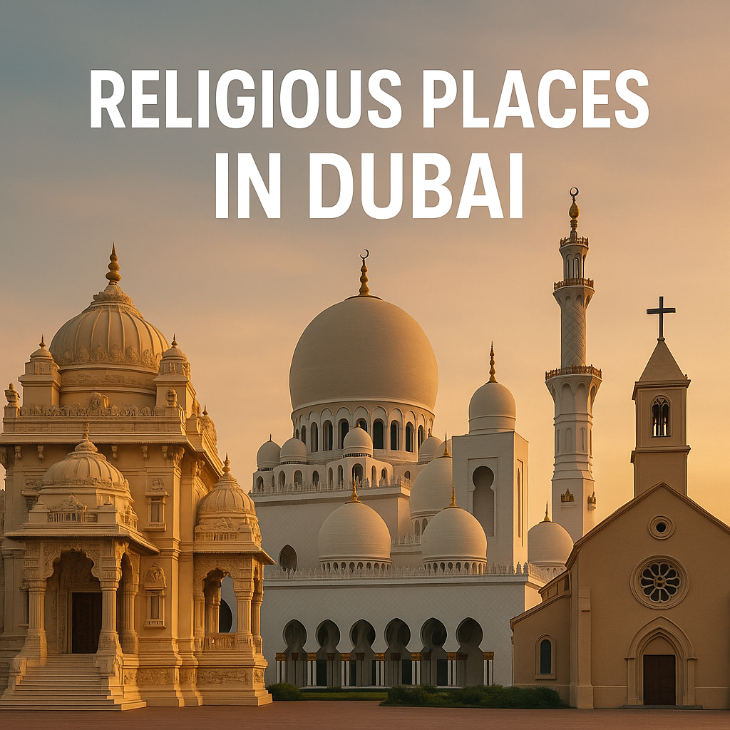 Religious Places In Dubai 2026 | Temples, Mosques, Churches & Etiquette