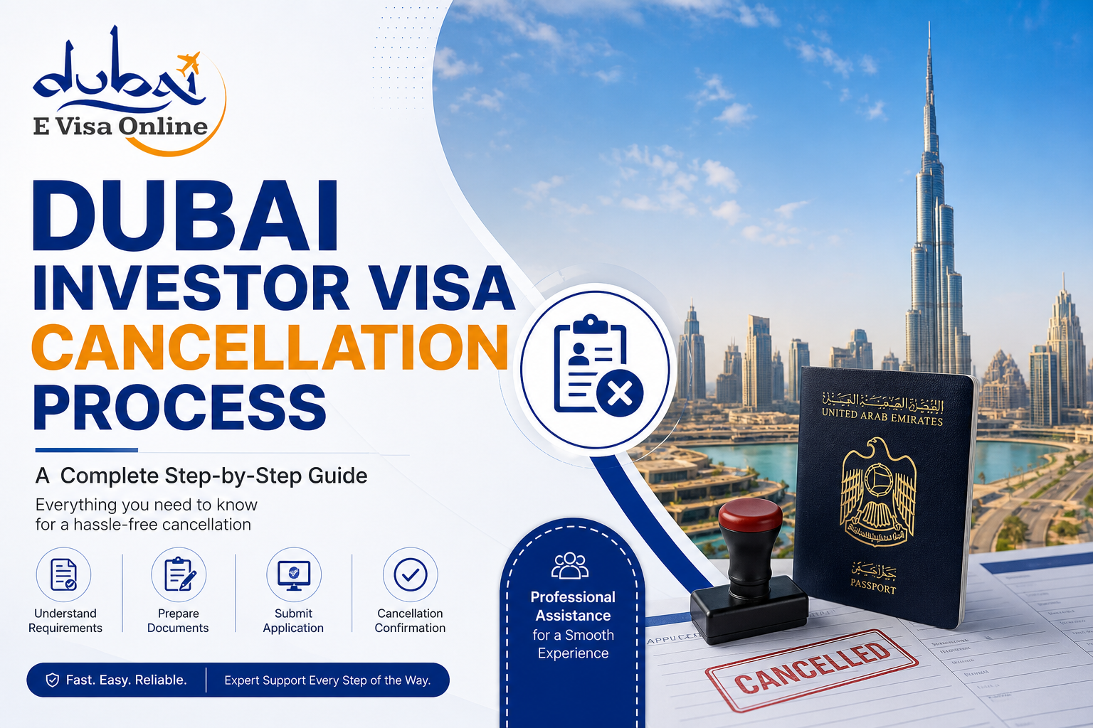 Dubai Investor Visa Cancellation In 2026 - Process, Documents & Grace Period