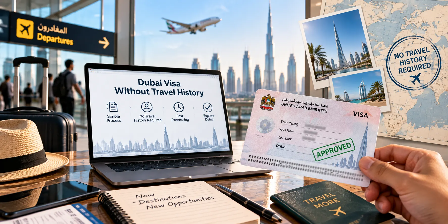 Dubai Visa Without Travel History Easy First Trip
