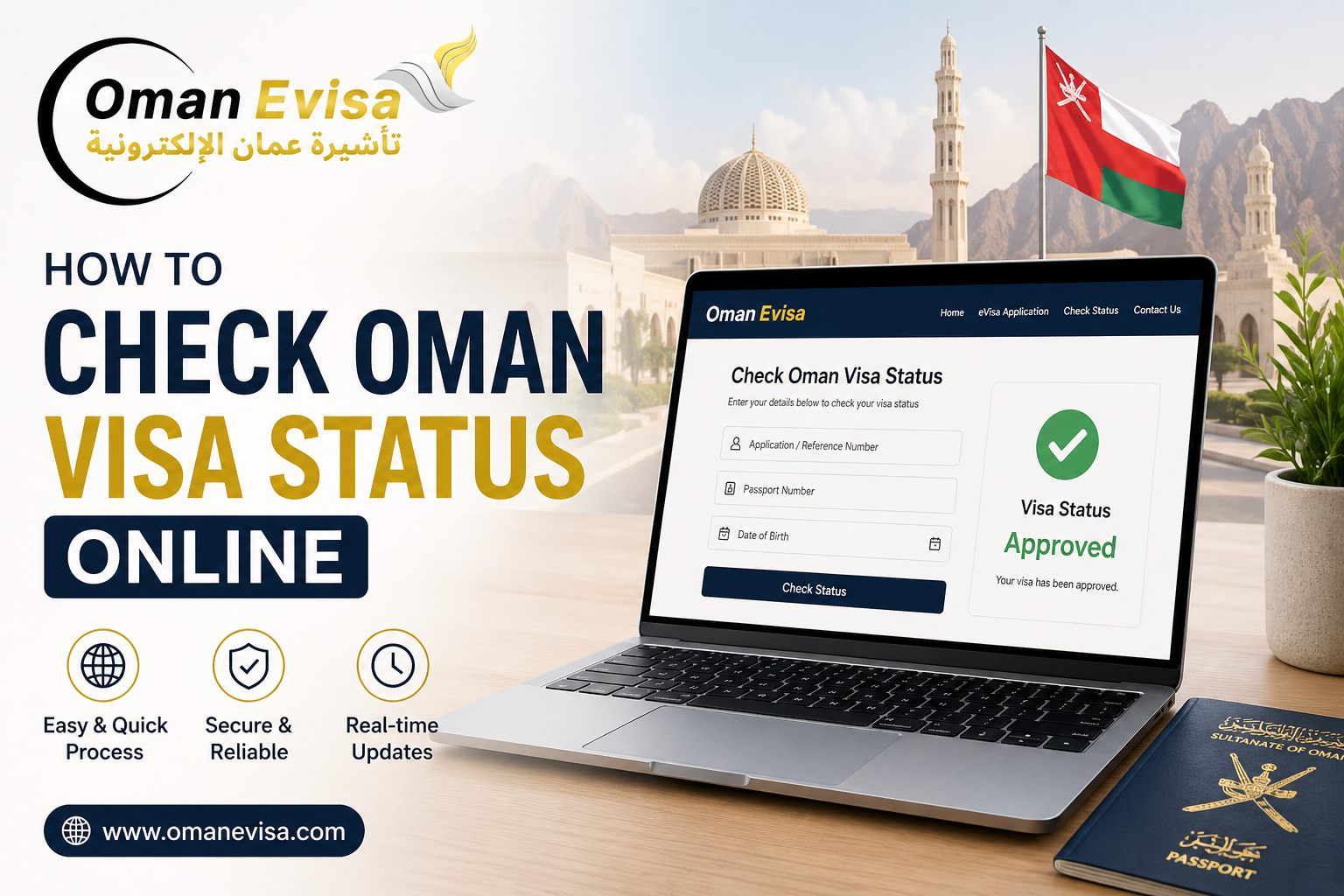How To Check Oman Visa Status Online In 2026 - Quick & Easy Guide