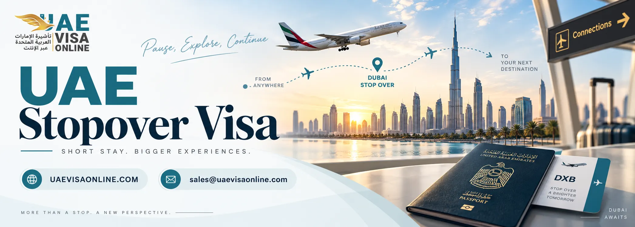 UAE Stopover Visa 2026 | Dubai & Abu Dhabi Transit Guide