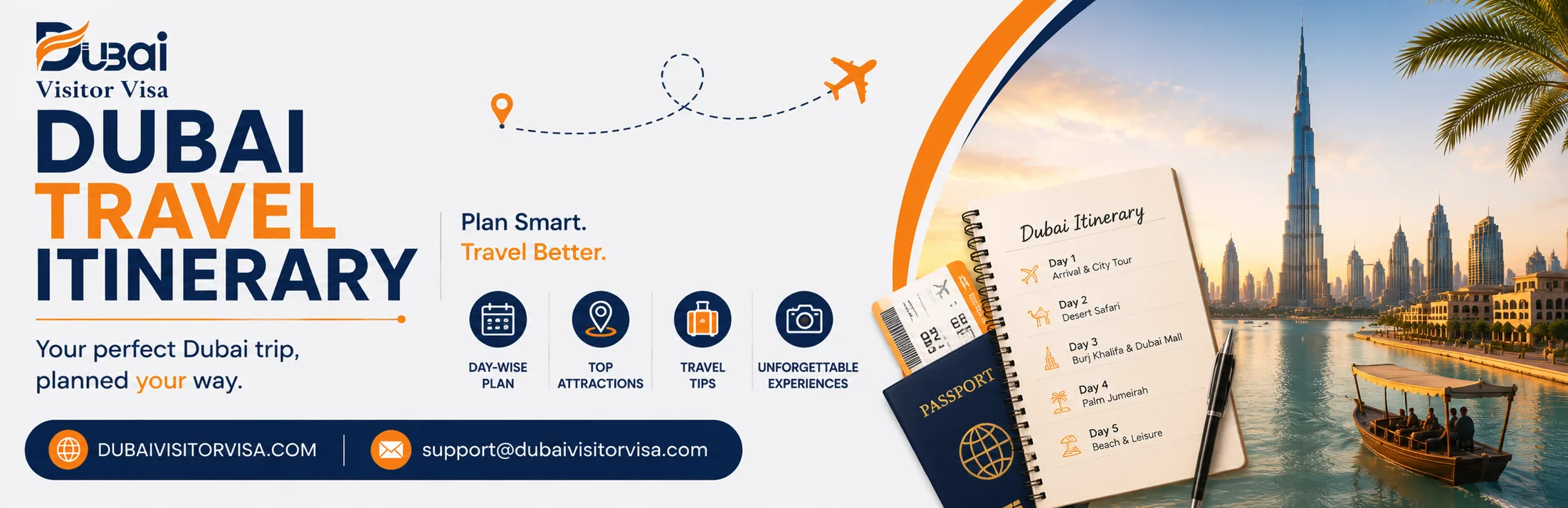 Dubai Travel Itinerary: 3 - 10 Day Plans, Cost, Visa & Tours
