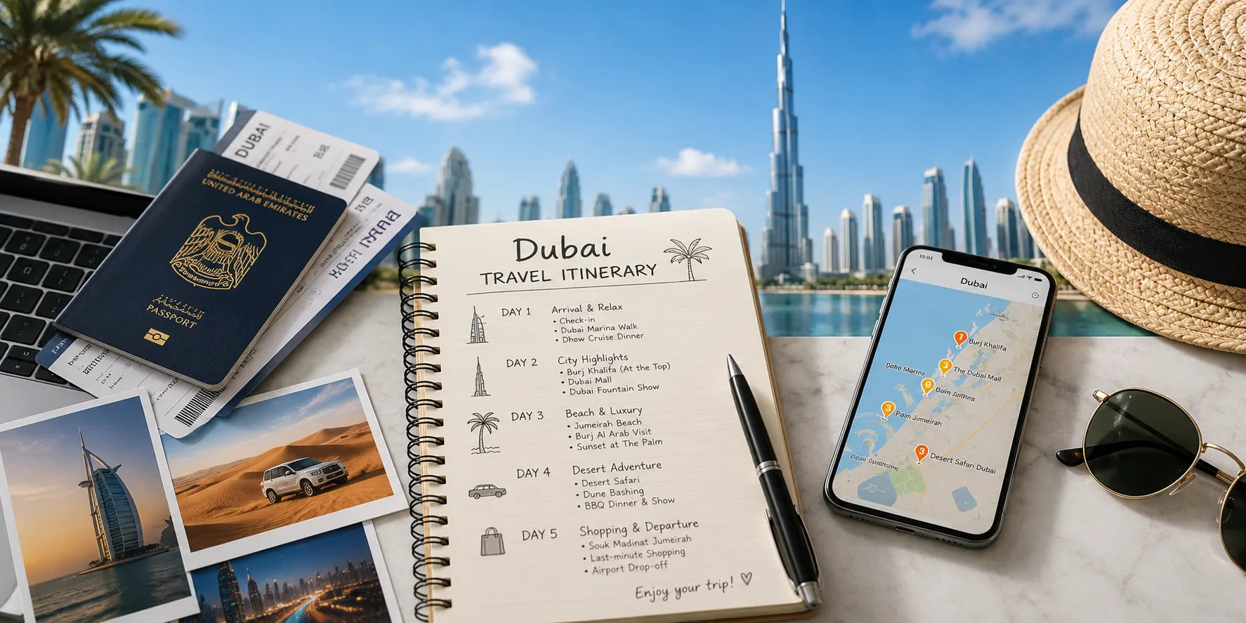 Dubai Travel Itinerary