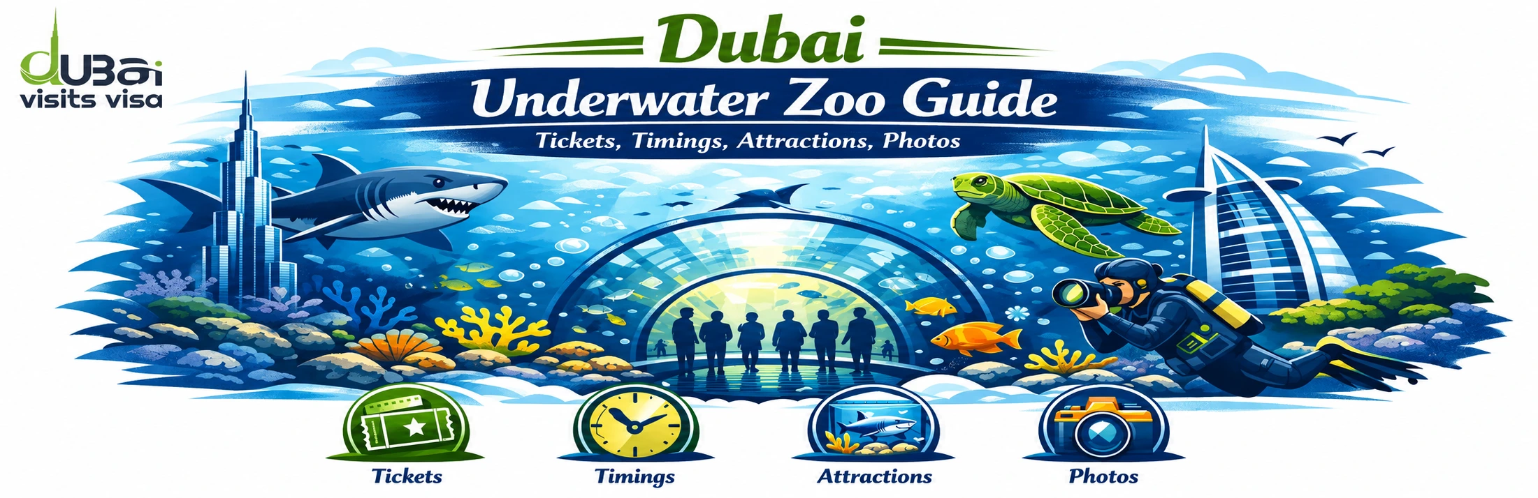 Dubai Aquarium & Underwater Zoo Tickets & Guide