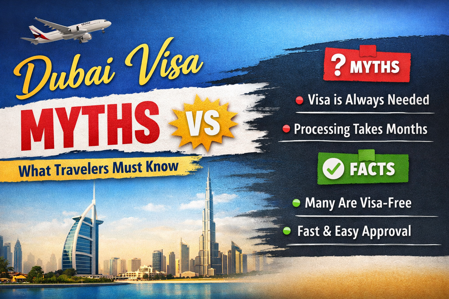 Dubai Visa Myths Vs Facts Truth Every Traveler Must Know
