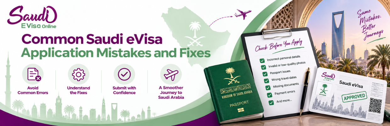 12 Saudi eVisa Application Mistakes