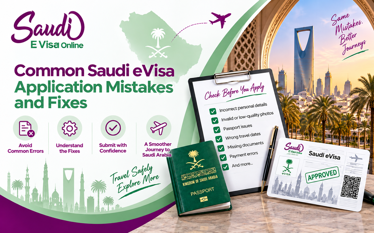 12 Saudi eVisa Application Mistakes