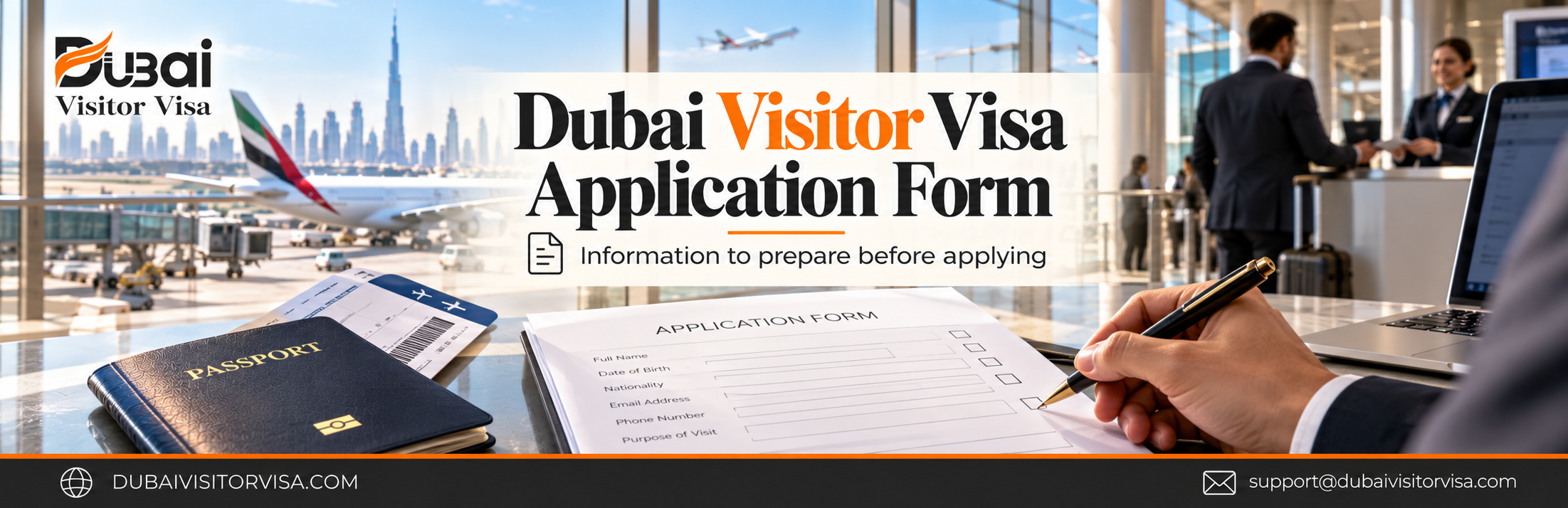 Dubai Visitor Visa Application Form - Apply Online 2026