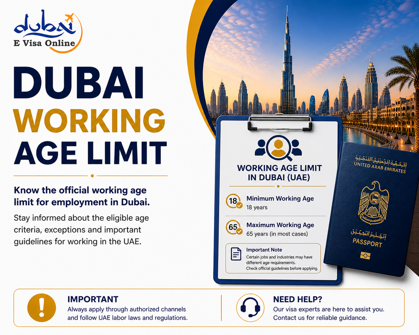 Legal Working Age In Dubai | Uae Work Visa Rules & Application Guide