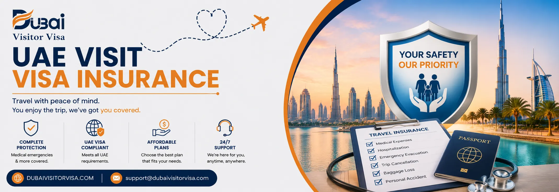 UAE Visit Visa Insurance 2026: Cost & Requirements