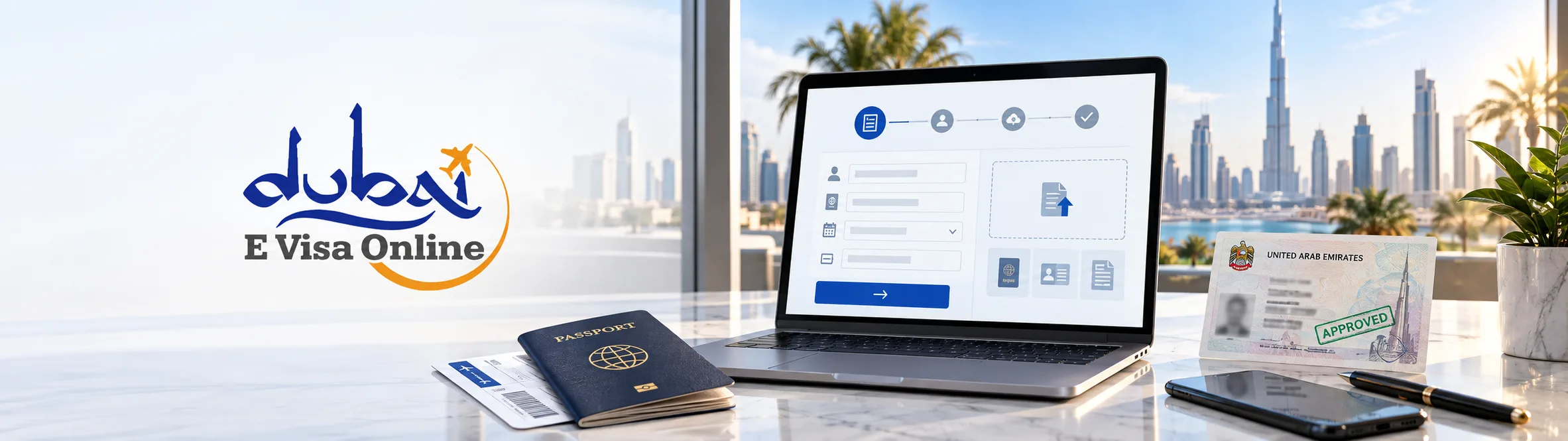 Dubai Visa Online Application 2026 - Apply Tourist & Transit Visa Easily