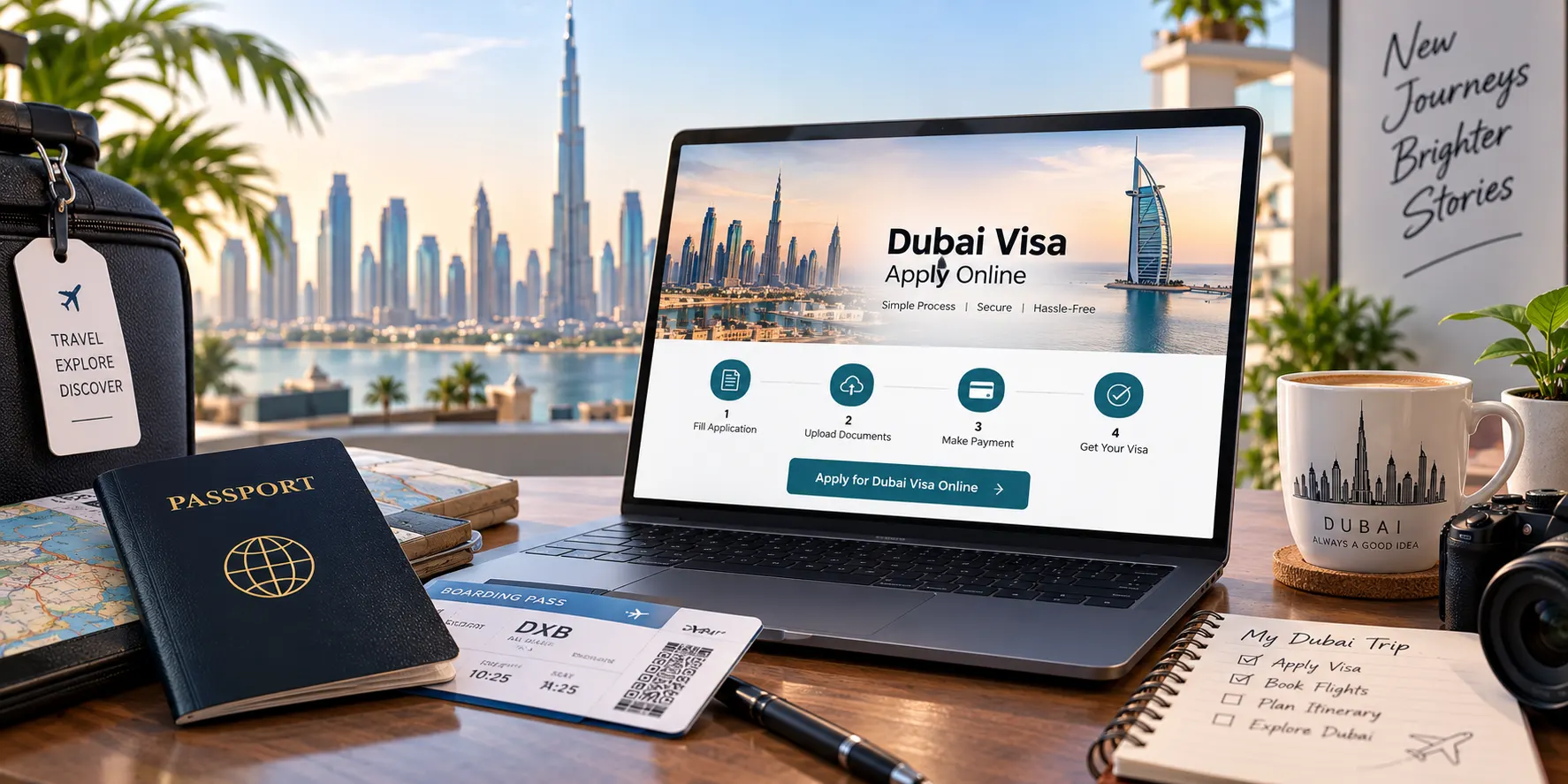 Apply Dubai Visa in Few Easy Steps