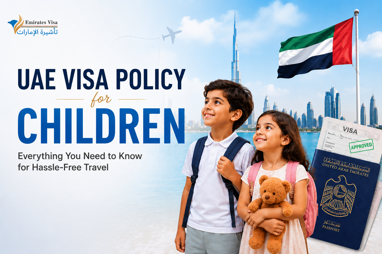 Uae Visa Policy For Children 2026: Age, Price & Apply