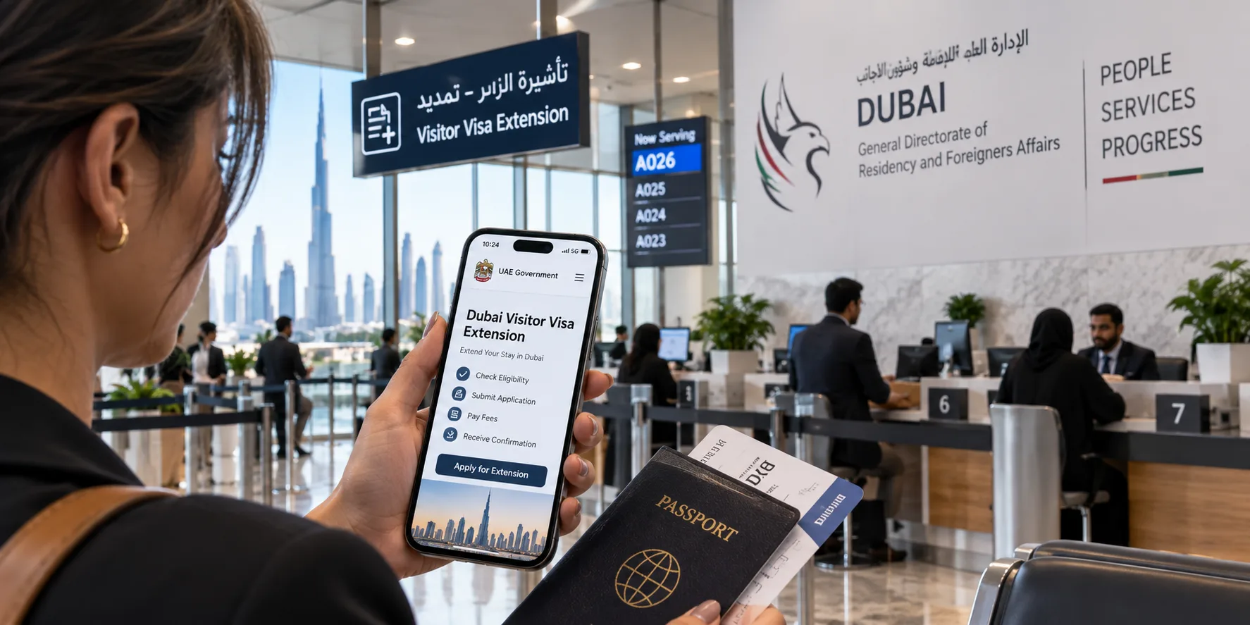 Dubai Visa Extension